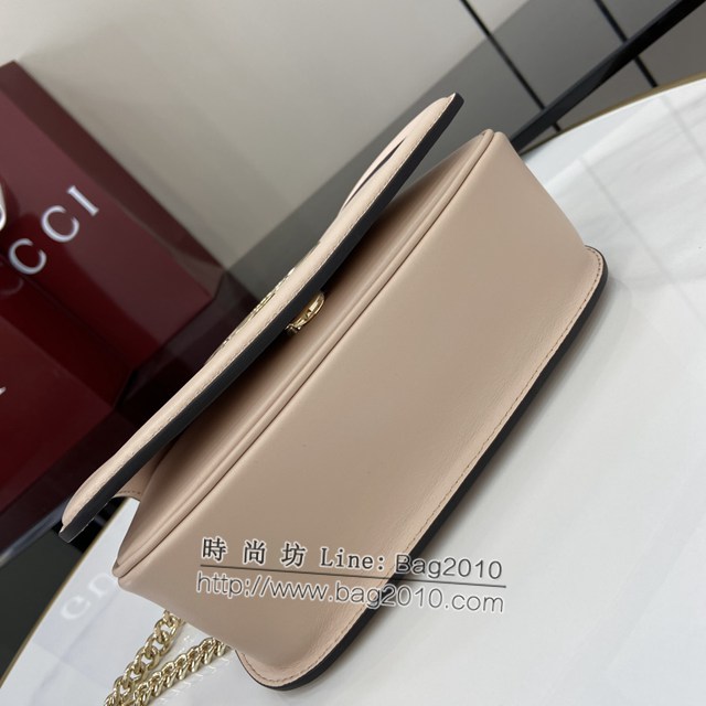 Gucci專櫃古馳最新款Blondie系列原廠皮迷你肩背包 jh2124型號：815711